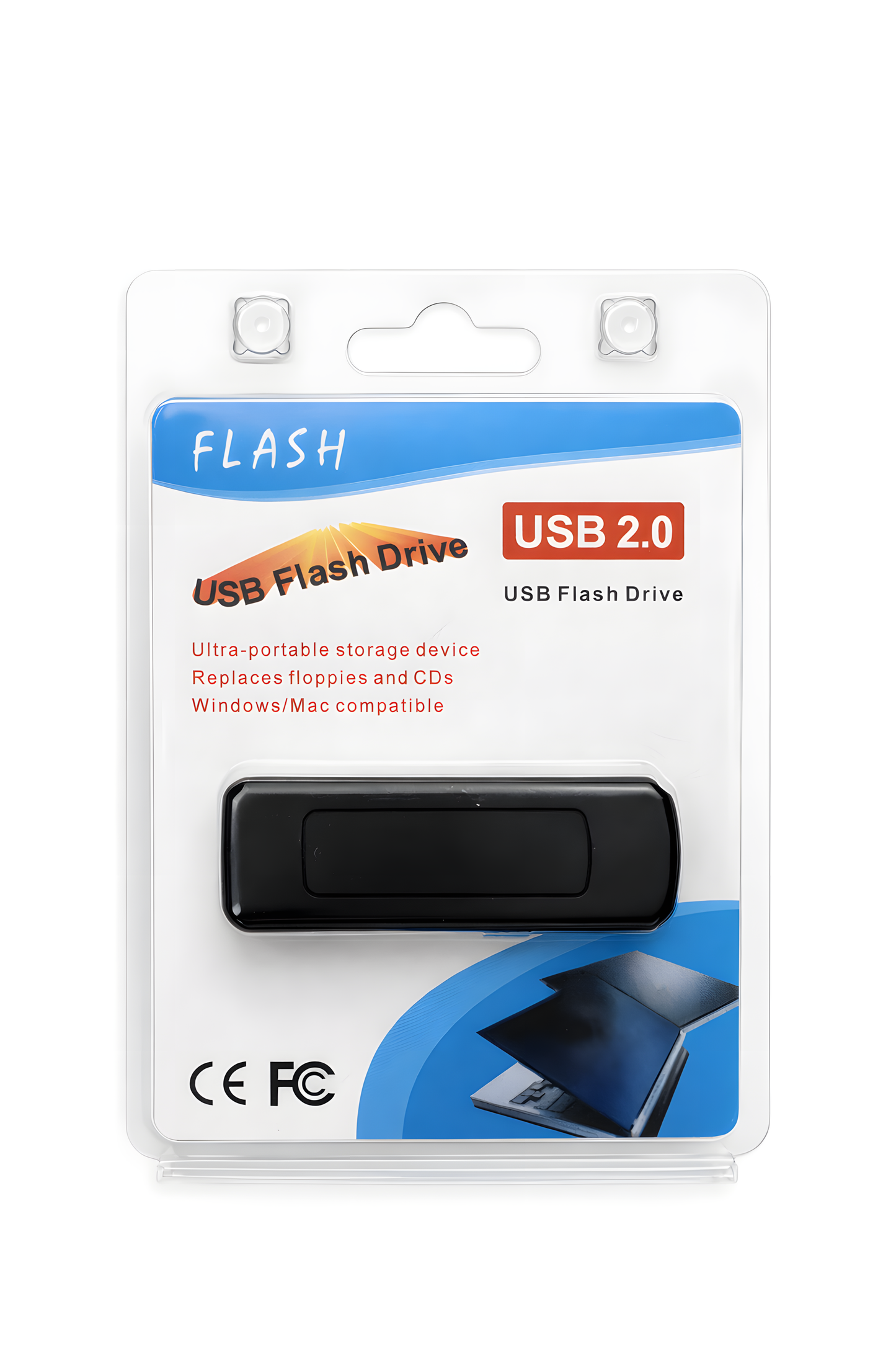 8GB USB 2.0 Flash Drive — Portable Storage for Windows & Mac
