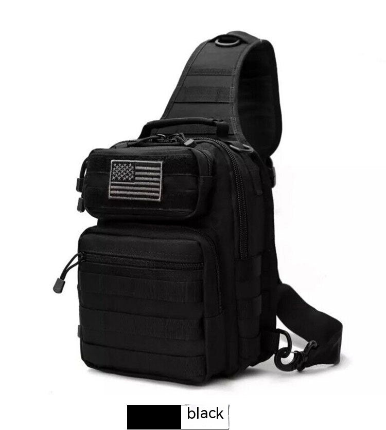 Crossbody Tactical Sling Bag - Black Fox Security Group