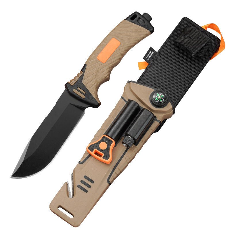 Fixed Blade Camping Knife - Black Fox Security Group