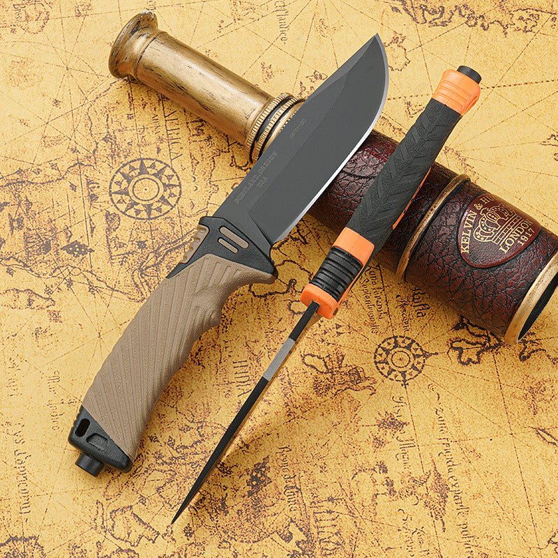 Fixed Blade Camping Knife - Black Fox Security Group