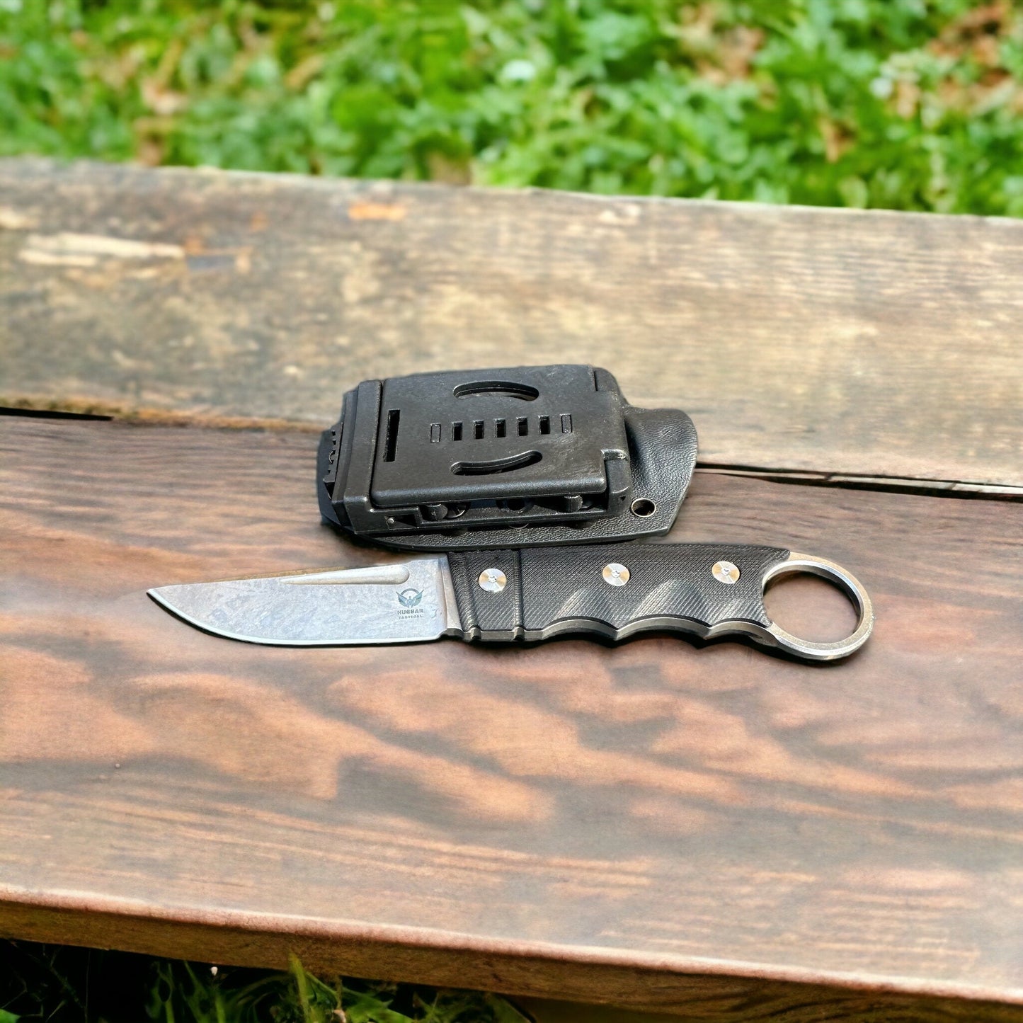 HT Fixed Blade Outdoor/Camping Knife - Black Fox Security Group