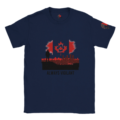 Hussar Tactical - Always Vigilant T-Shirt - Black Fox Security Group