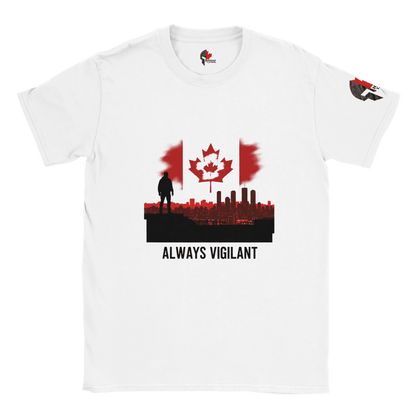 Hussar Tactical - Always Vigilant T-Shirt - Black Fox Security Group