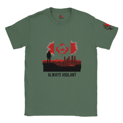 Hussar Tactical - Always Vigilant T-Shirt - Black Fox Security Group