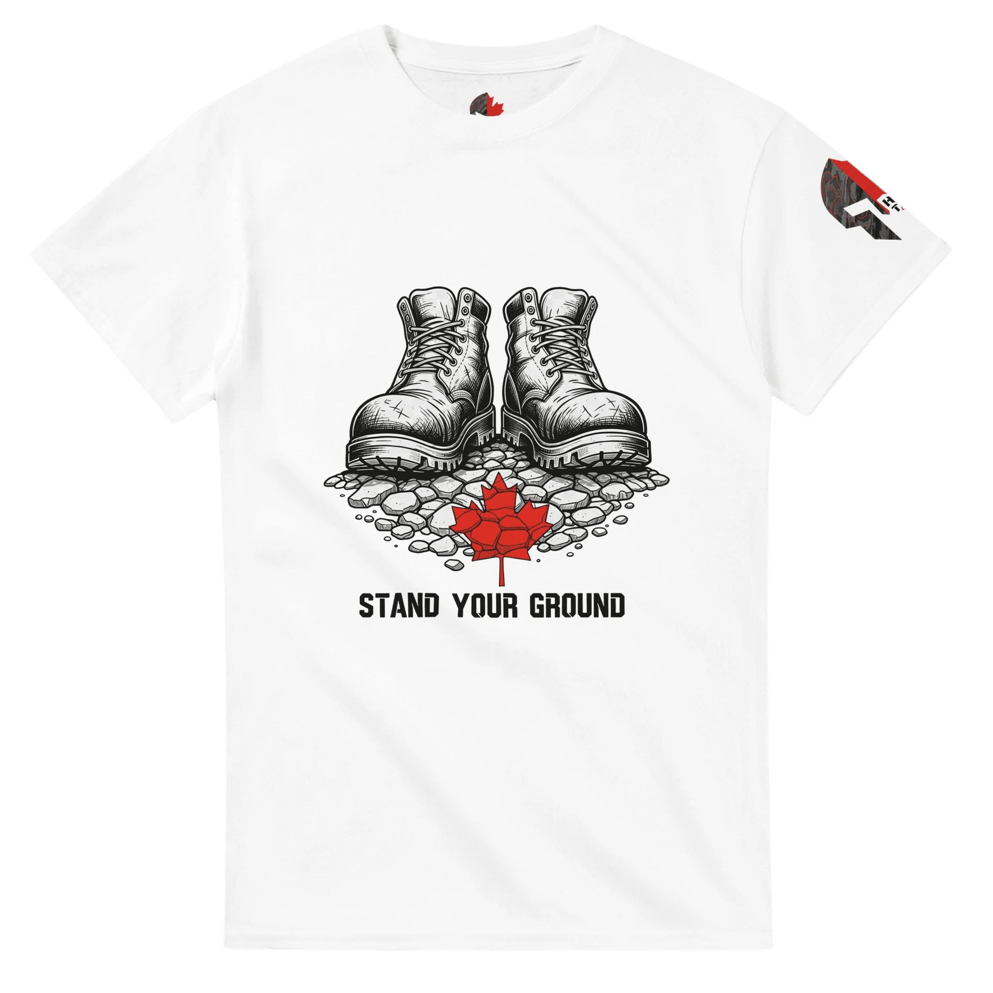 Hussar Tactical - Stand Your Ground Cotton T-Shirt - Black Fox Security Group