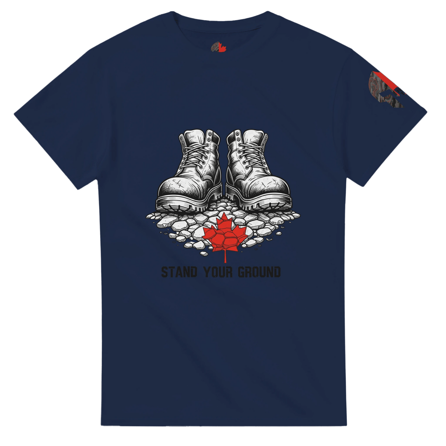 Hussar Tactical - Stand Your Ground Cotton T-Shirt - Black Fox Security Group