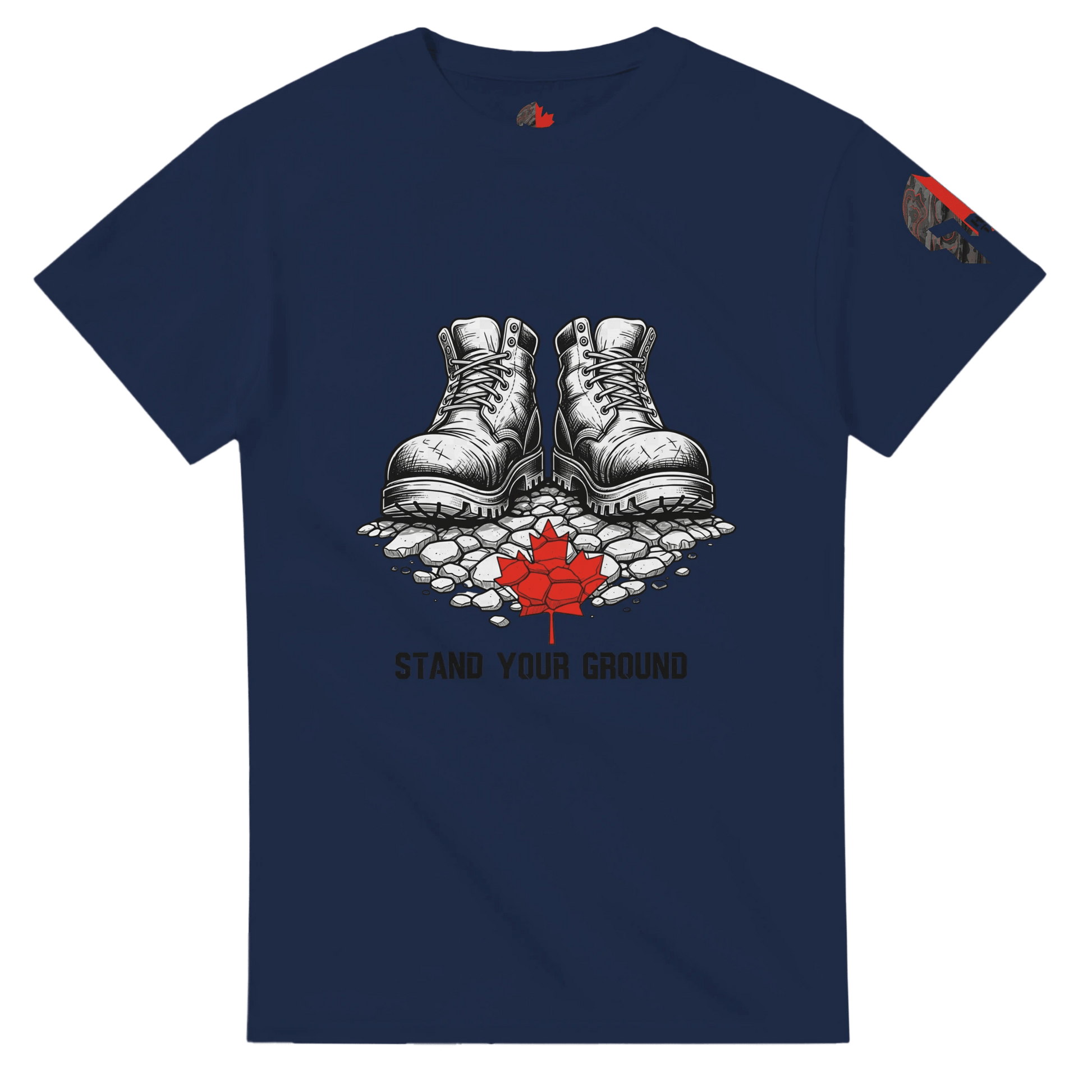Hussar Tactical - Stand Your Ground Cotton T-Shirt - Black Fox Security Group