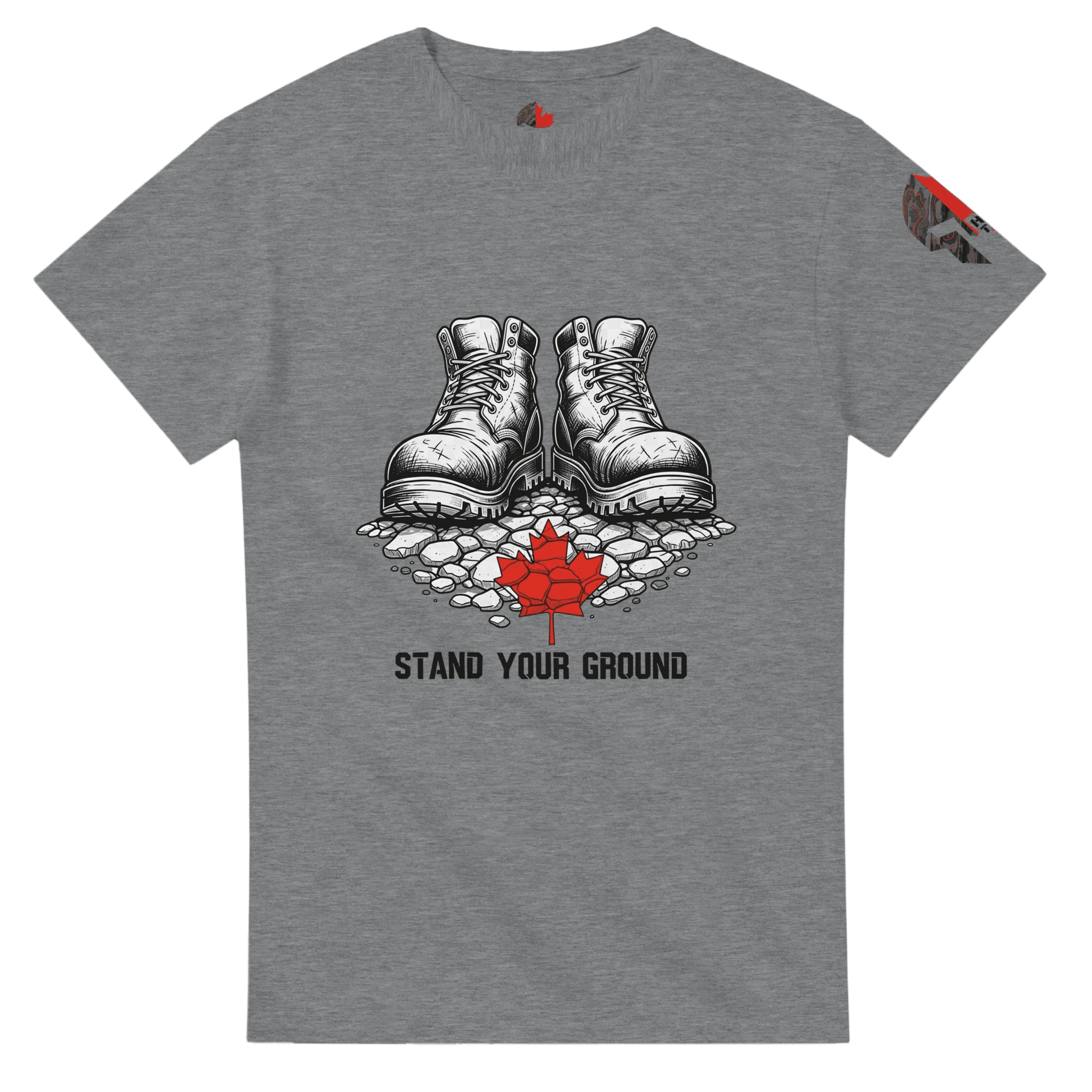 Hussar Tactical - Stand Your Ground Cotton T-Shirt - Black Fox Security Group