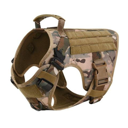 Tactical K9 Harness (for larger breeds) - Black Fox Security Group