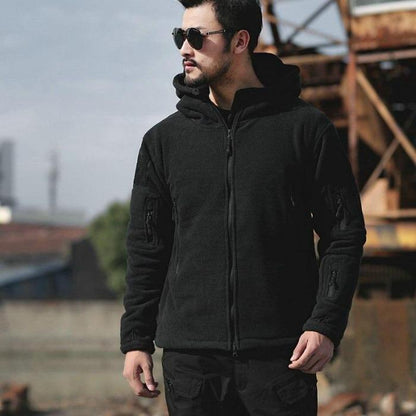Warm Fleece Jacket - Black Fox Security Group