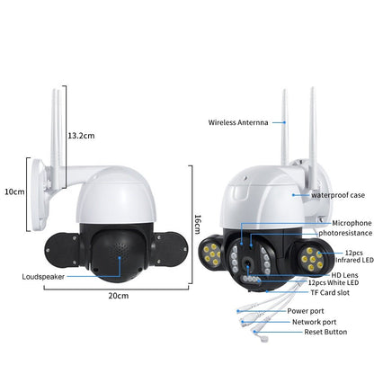 3MP PTZ Camera - Black Fox Security Group