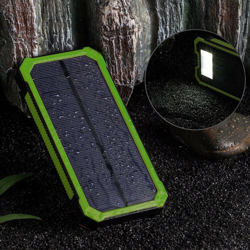 Solar Power Bank - Black Fox Security Group
