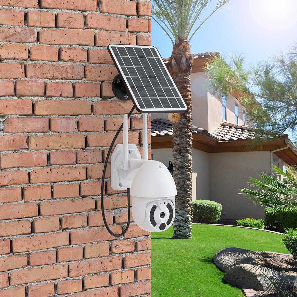 Solar PTZ Battery Camera - Black Fox Security Group