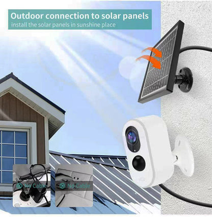 Solar WiFi Camera - Black Fox Security Group